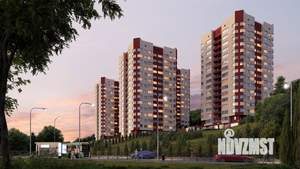 2-к квартира, строящийся дом, 65м2, 2/17 этаж