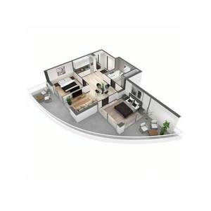 3-к квартира, строящийся дом, 99м2, 9/11 этаж