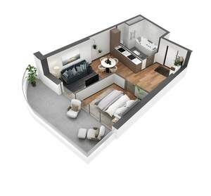 2-к квартира, вторичка, 58м2, 10/11 этаж