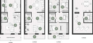 6-к квартира, вторичка, 203м2, 1/1 этаж