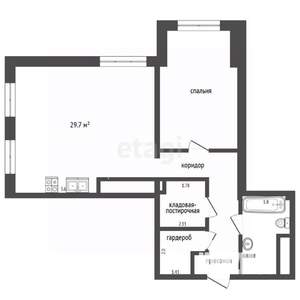 2-к квартира, вторичка, 98м2, 7/9 этаж