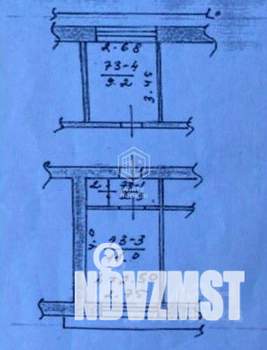 2-к квартира, вторичка, 23м2, 1/6 этаж