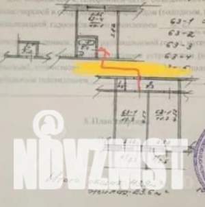 2-к квартира, вторичка, 44м2, 1/5 этаж