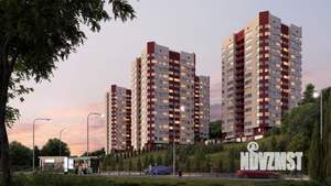 2-к квартира, строящийся дом, 64м2, 9/17 этаж