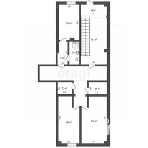 2-к квартира, вторичка, 62м2, 1/5 этаж