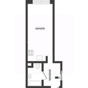 Студия квартира, вторичка, 32м2, 4/6 этаж