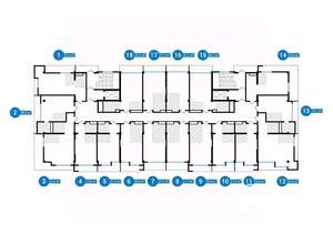 1-к квартира, вторичка, 36м2, 7/7 этаж