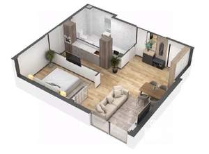 2-к квартира, вторичка, 65м2, 1/8 этаж