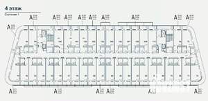 Студия квартира, вторичка, 34м2, 6/9 этаж