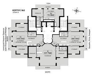 4-к квартира, вторичка, 386м2, 8/8 этаж