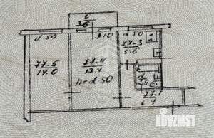 2-к квартира, вторичка, 46м2, 4/5 этаж