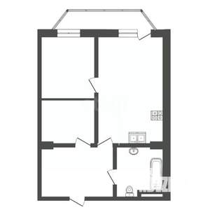 2-к квартира, вторичка, 68м2, 4/11 этаж