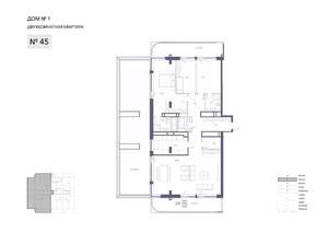 4-к квартира, строящийся дом, 230м2, 7/8 этаж