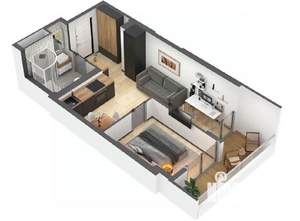 1-к квартира, вторичка, 38м2, 7/8 этаж