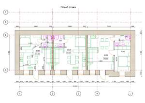 1-к квартира, вторичка, 42м2, 1/3 этаж