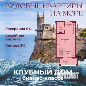 Студия квартира, вторичка, 31м2, 7/16 этаж
