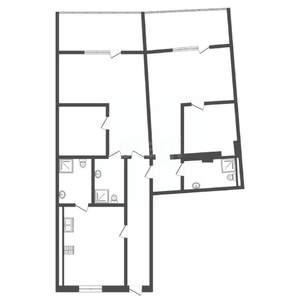 5-к квартира, вторичка, 155м2, 3/10 этаж