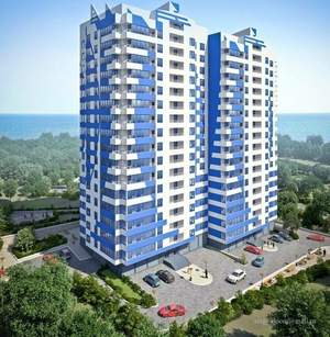 1-к квартира, сданный дом, 51м2, 9/16 этаж