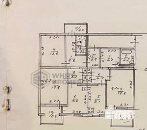 4-к квартира, вторичка, 97м2, 3/9 этаж