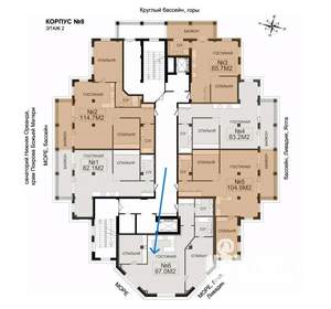 3-к квартира, вторичка, 97м2, 2/4 этаж