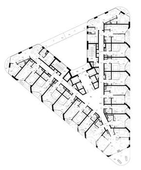 1-к квартира, вторичка, 42м2, 1/20 этаж