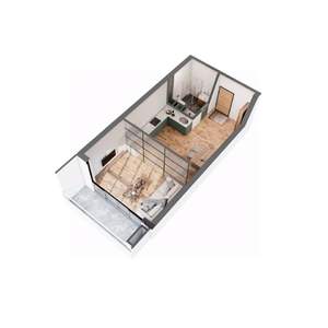 2-к квартира, строящийся дом, 47м2, 7/9 этаж