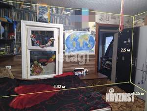 2-к квартира, вторичка, 37м2, 1/1 этаж