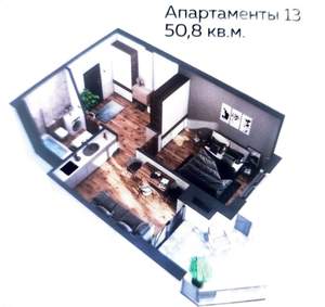 2-к квартира, вторичка, 51м2, 4/8 этаж