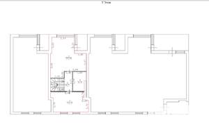 1-к квартира, вторичка, 53м2, 5/5 этаж