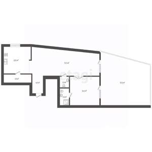 2-к квартира, вторичка, 127м2, 2/6 этаж