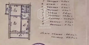 2-к квартира, вторичка, 59м2, 7/12 этаж