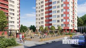 2-к квартира, строящийся дом, 64м2, 14/17 этаж