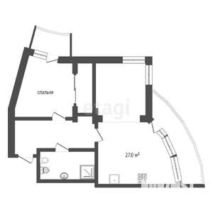 3-к квартира, вторичка, 97м2, 3/9 этаж