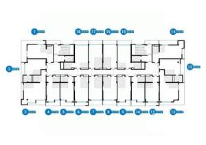 1-к квартира, вторичка, 37м2, 7/8 этаж