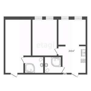 3-к квартира, вторичка, 110м2, 1/4 этаж