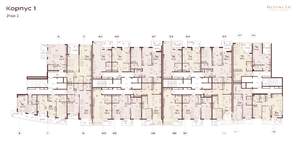 1-к квартира, вторичка, 53м2, 3/9 этаж