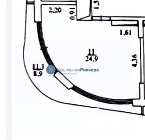Студия квартира, вторичка, 33м2, 5/9 этаж