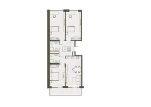 3-к квартира, вторичка, 102м2, 10/22 этаж