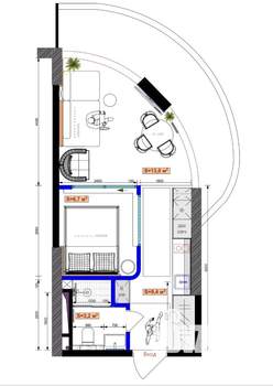 2-к квартира, вторичка, 57м2, 4/9 этаж