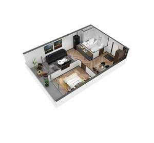 2-к квартира, вторичка, 58м2, 2/11 этаж