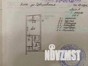 1-к квартира, вторичка, 45м2, 1/6 этаж