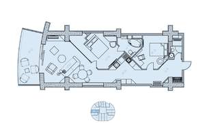 3-к квартира, строящийся дом, 103м2, 17/18 этаж