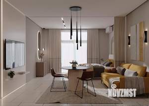 1-к квартира, вторичка, 62м2, 5/9 этаж