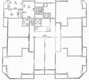 2-к квартира, вторичка, 62м2, 8/17 этаж