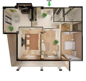 Студия квартира, вторичка, 153м2, 10/12 этаж