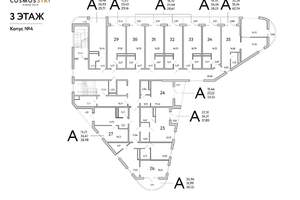 Студия квартира, вторичка, 29м2, 3/9 этаж