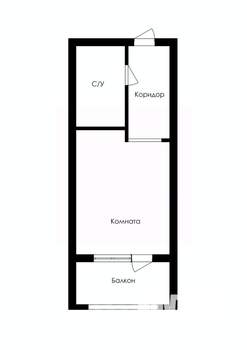 Студия квартира, строящийся дом, 41м2, 3/5 этаж