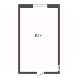 Студия квартира, вторичка, 10м2, 1/4 этаж