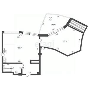 3-к квартира, вторичка, 88м2, 7/20 этаж