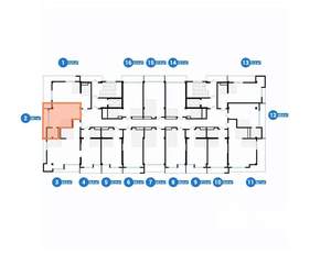 1-к квартира, вторичка, 38м2, 3/8 этаж